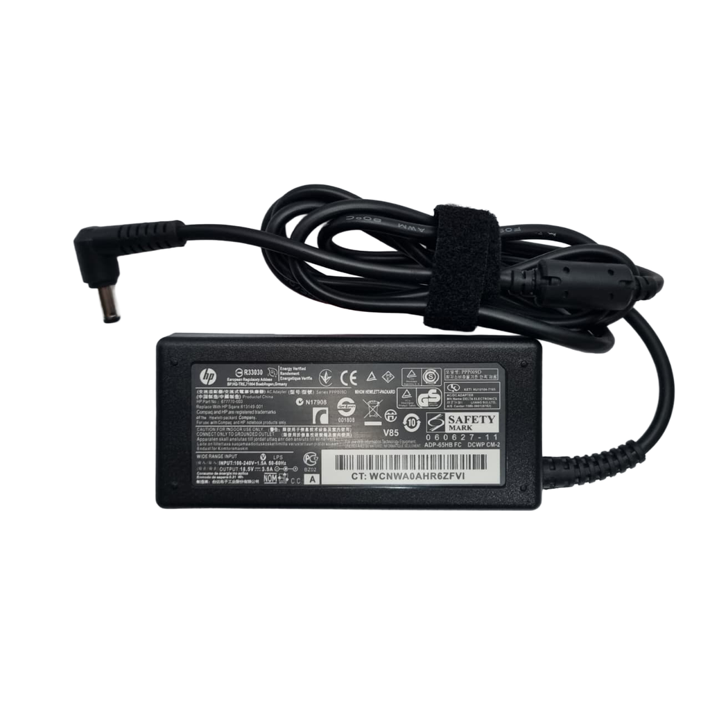 CARGADOR HP  ALL IN ONE CQ1 18.5V 3.5A  65 WATTS PLUG 5.5*2.5