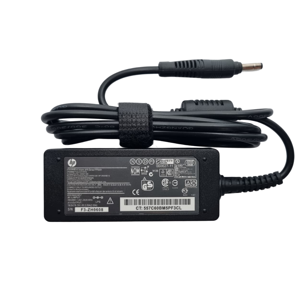 CARGADOR HP MINI 19.5V 2.05A 40 WATTS PLUG 4.0*1.7MM