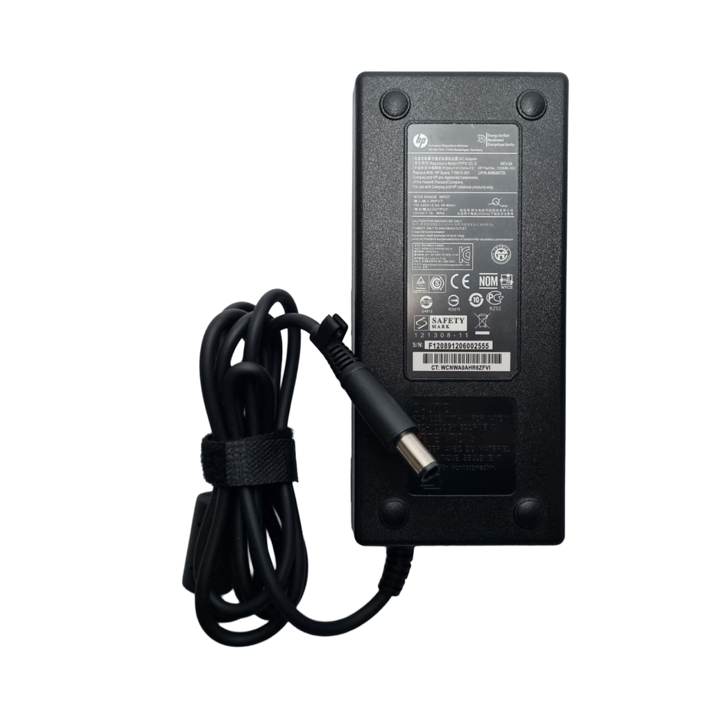CARGADOR HP 19V 7.1A 135 WATTS PIN CENTRAL PLUG 7.4*5.0