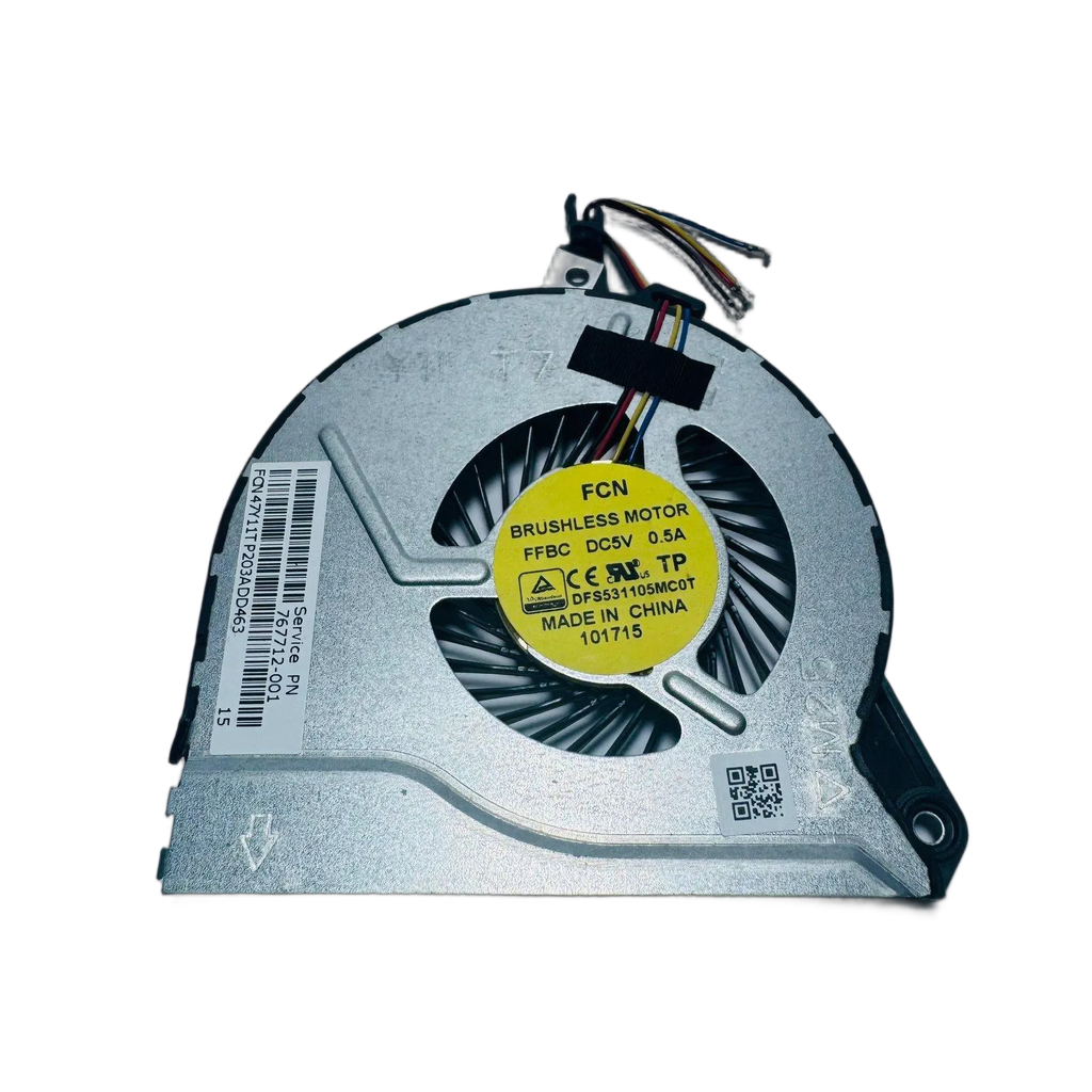 VENTILADOR TERMICO 4 PINES HP PAVILLION 14-P, 15-P, 16-P, 17-P, 14-V, 16-V, 17-V