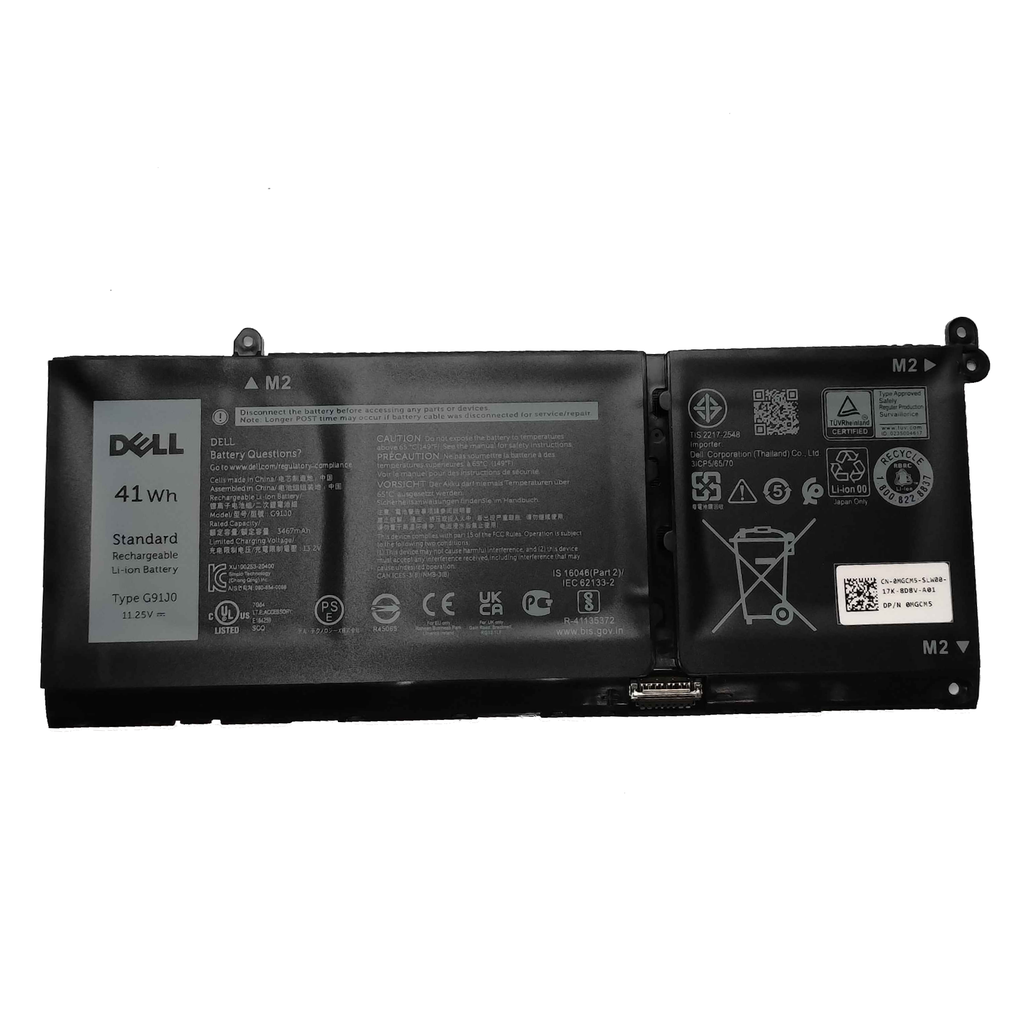 BATERIA PARA DELL INSPIRON 3511 3515 3520 5410 5418 5515 LATITUDE 3320 3420 41WH